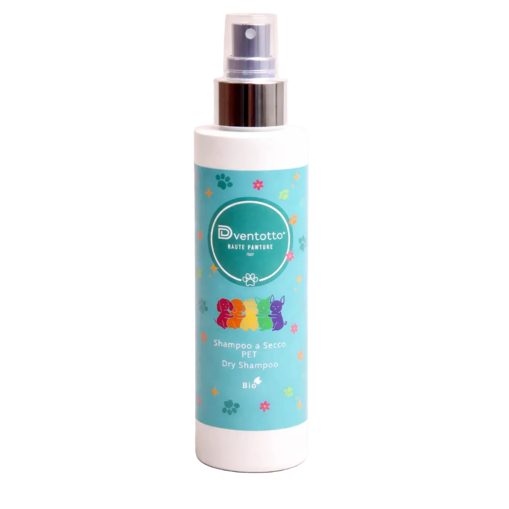 Shampoo Secco Vegetale per Cane – Aloe Vera e Calendula | Dventotto® DixyStore