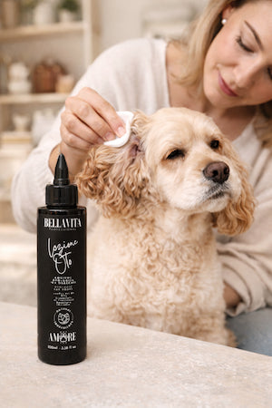 Gocce Otologiche per Cane – Formula Delicata con Tea Tree, Geranio ed Eucalipto DixyStore
