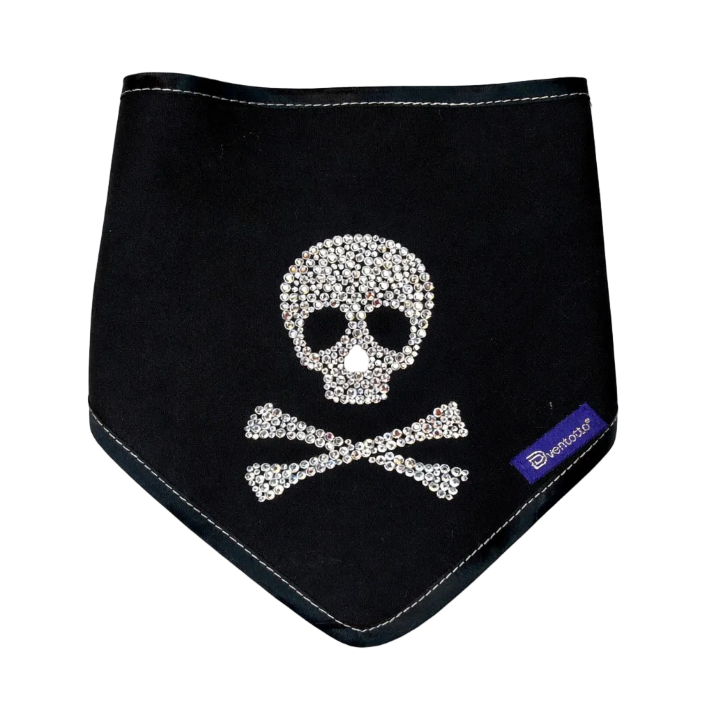 Bandana per Cani Jolly Roger con Strass | Dventotto® DixyStore