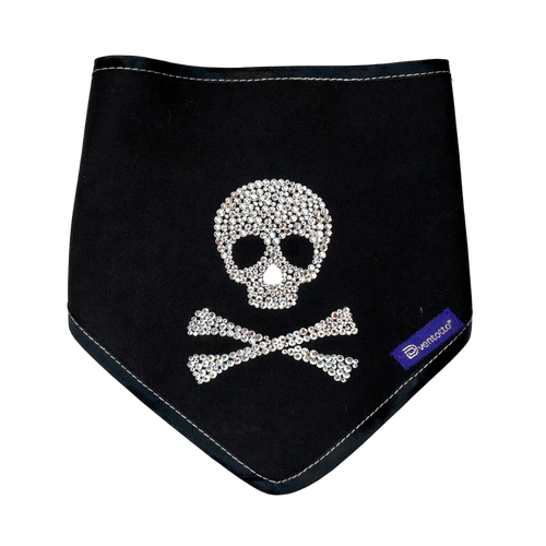 Bandana per Cani Jolly Roger con Strass | Dventotto® DixyStore