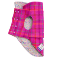 Cappotto per cane Hebrides (fucsia) in lana Harris Tweed® | Dventotto® DixyStore