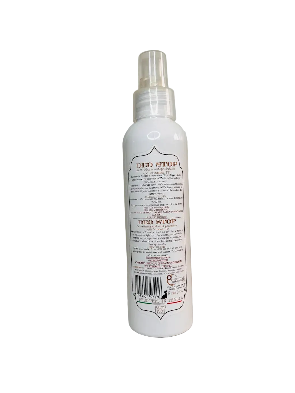 Spray Deodorante per Cani con Zeolite Prodotto Italiano | DIXY'S DixyStore
