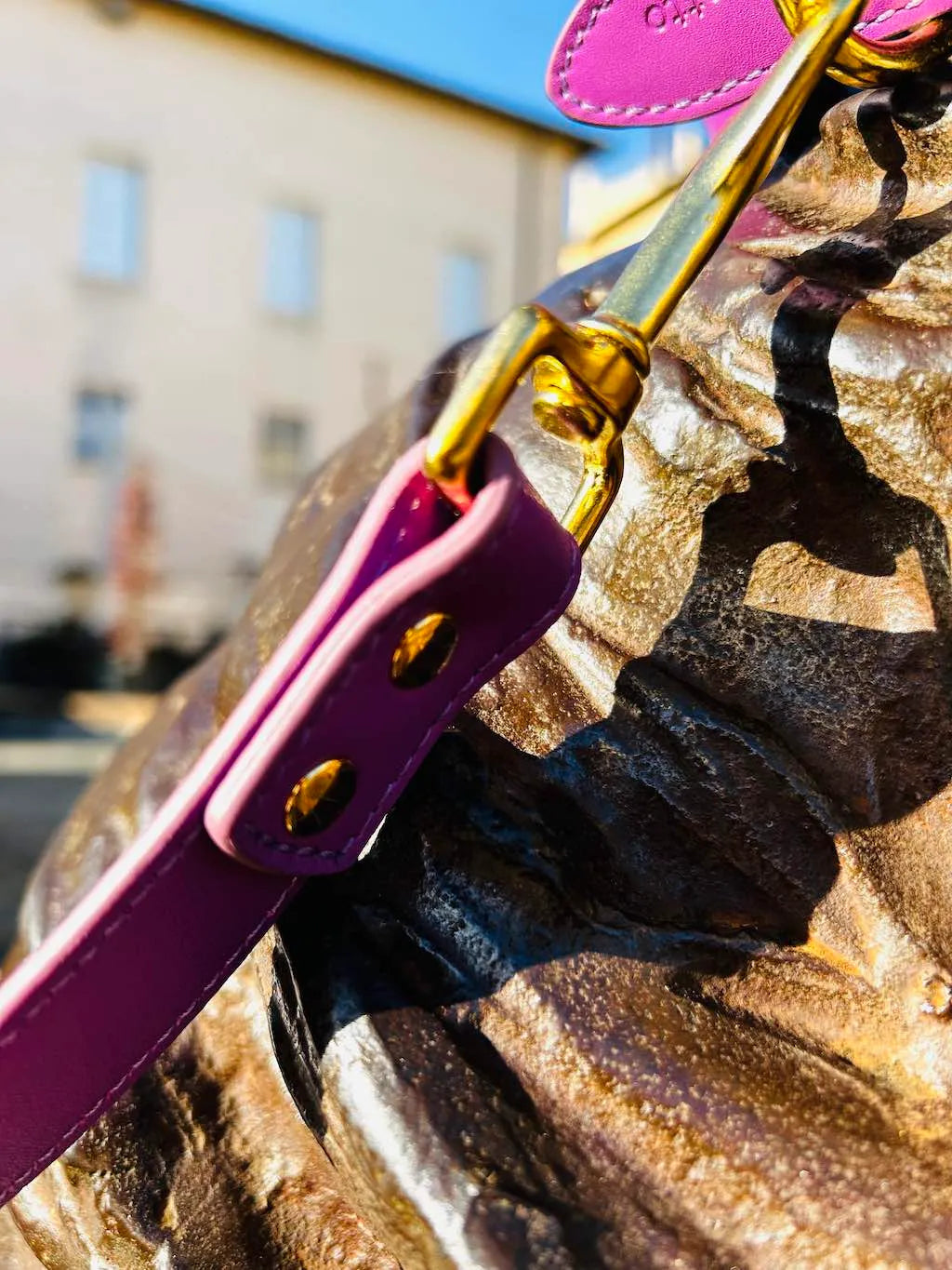 Set Collare e Guinzaglio Camilla in Pelle Italiana per Levrieri | Dventotto® DixyStore
