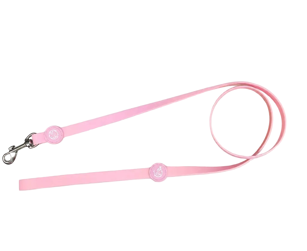 Set Collare e Guinzaglio ROSA in Biothane® per Cane | DIXY'S DixyStore