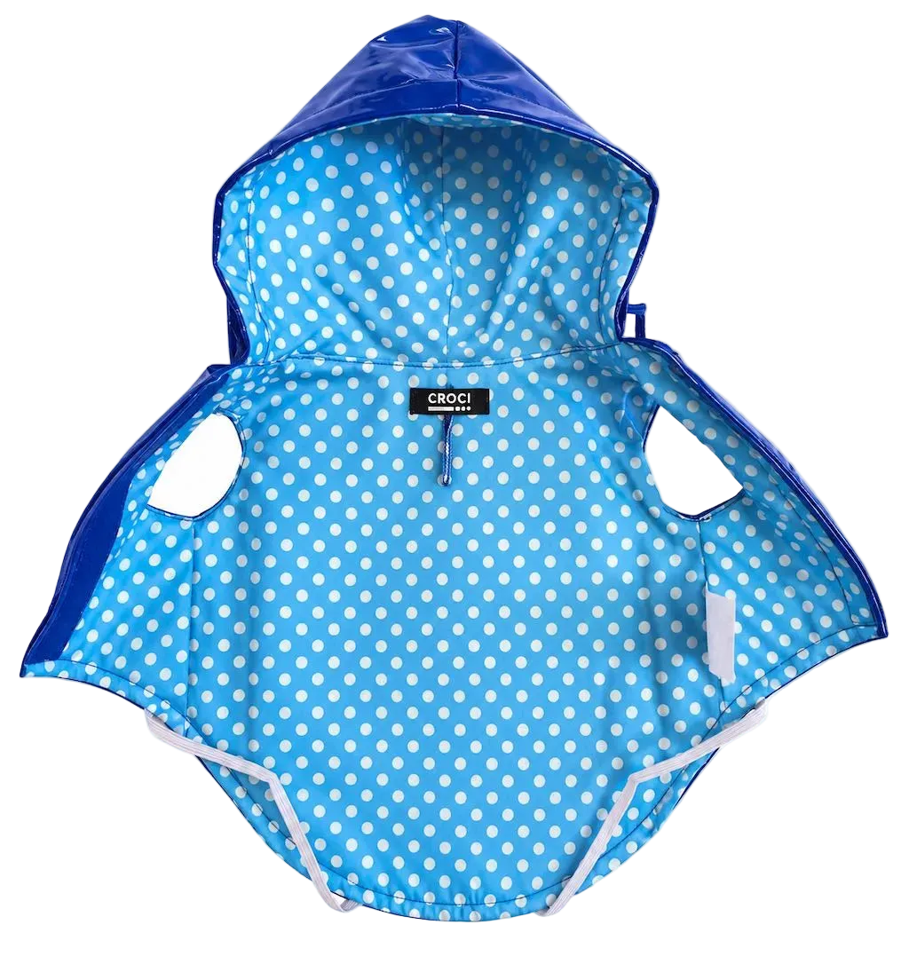 Impermeabile per Cane Croci — Rosso e Blue | DIXY'S DixyStore