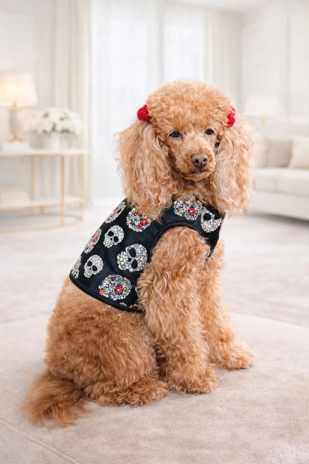 Gilet Impermeabile per Cane Rebel con fodera Faux Fur l Dventotto® DixyStore