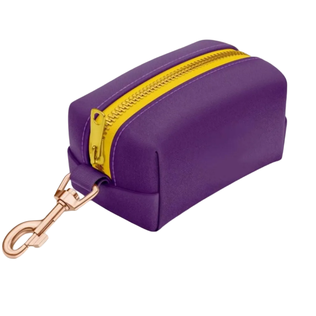Porta Sacchetti per Cane – Tinta Unita con Zip DixyStore