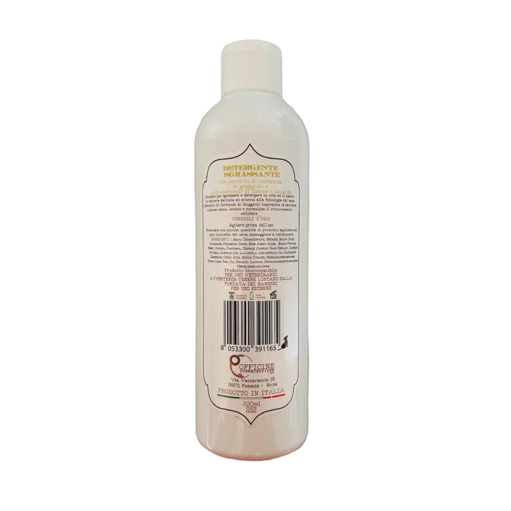 Shampoo Purificante per Cane – Equilibrio del Sebo Made in Italy | DIXY'S DixyStore