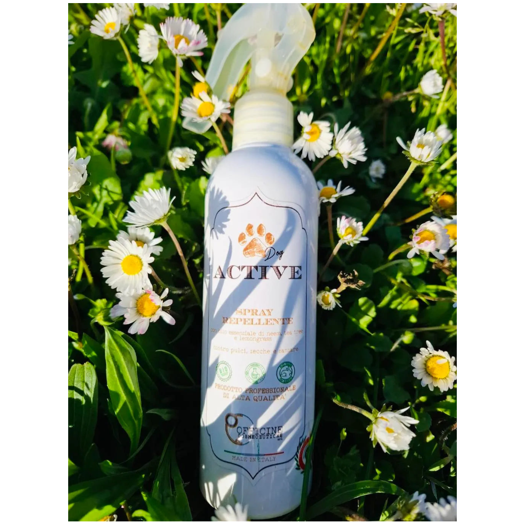 Spray Protettivo per Cane – Supporto contro Insetti e Parassiti con Olio di Neem DixyStore