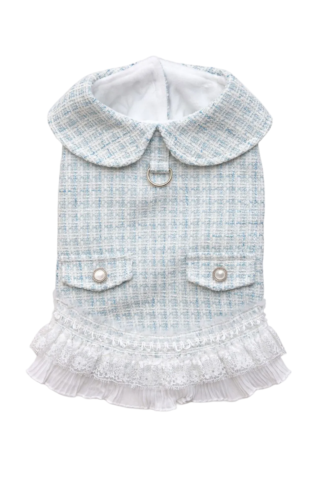Elegante Vestito Renoir stile Chanel per cani DixyStore
