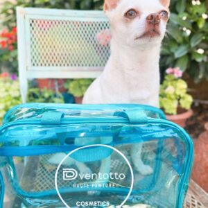 Borsa da viaggio per accessori del cane progettata per organizzare prodotti di grooming e cura durante i viaggi / Dog travel bag designed to organize grooming and care essentials during trips
