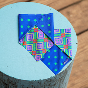 Bandana for pets - Art. MAGIC & DOTS double-face